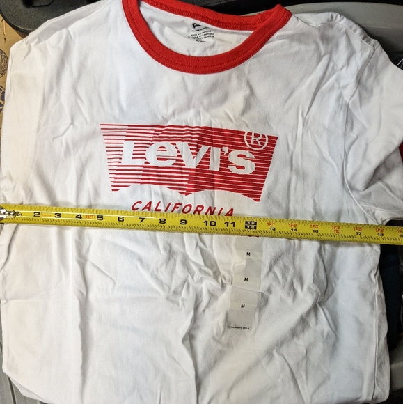 NWT RARE Levi's Retro Ringer T-Shirt - Medium - Picture 11 of 11